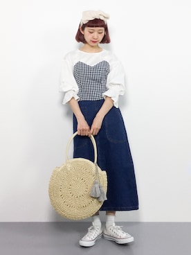 チョコビさん（レディース・154cm）の春コーディネート