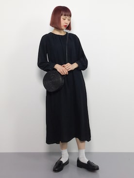 「kakatoo（カカトゥ）のアイテム」を使った、チョコビさん（レディース・154cm）の春コーディネート