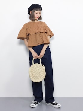 チョコビさん(レディース・154cm)の春コーディネート