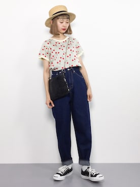 チョコビさん(レディース・154cm)の夏コーディネート