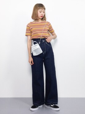 「STUDIOUS SELECT（ステュディオスセレクト）のアイテム」を使った、チョコビさん（レディース・154cm）の夏コーディネート