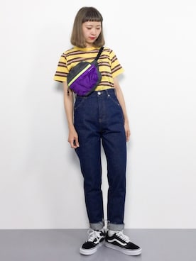 Beams Boy マルチボーダー Tシャツを使ったレディース人気ファッションコーディネート Wear Beams Boy マルチボーダー Tシャツを使ったレディース人気ファッションコーディネート Wear