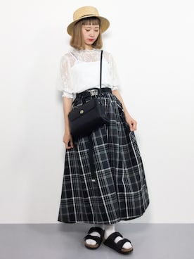 チョコビさん（レディース・154cm）の夏コーディネート