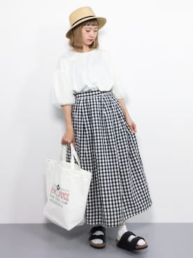 チョコビさん（レディース・154cm）の夏コーディネート