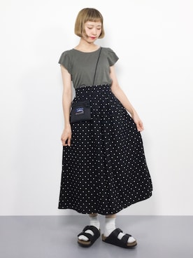 「CLEARIMPRESSION （クリアインプレッション）のアイテム」を使った、チョコビさん（レディース・154cm）の夏コーディネート