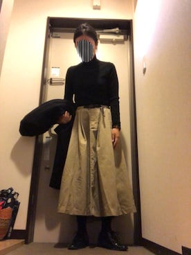 「URBAN RESEARCH（アーバンリサーチ）のアイテム（チェスターコート）」を使った、caoさん（レディース・160cm）の冬コーディネート