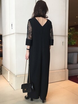 arice_tkさんの「【追加生産決定】レーススリーブロンパース（ADAM ET ROPE'）」を使ったコーディネート