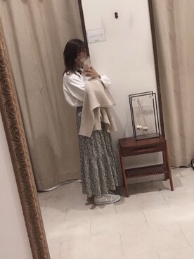 「マシュマロ」｜アヤさん（レディース・152cm）の春コーディネート