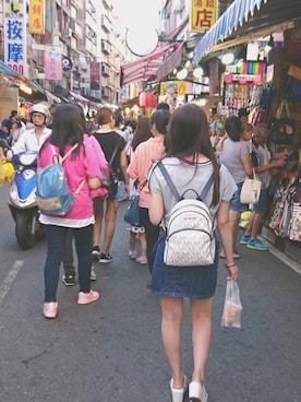 まゆかさん（レディース・152cm）の秋コーディネート