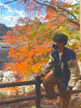 デニムジャケットを使った 紅葉 の人気ファッションコーディネート Wear