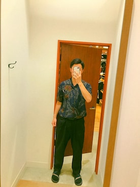「Gramicci（グラミチ）のアイテム（サンダル）」を使った、shintarosさん（メンズ・175cm）の夏コーディネート
