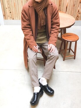 えるちさん（メンズ・169cm）の冬コーディネート