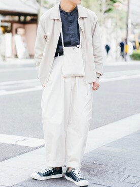 えるちさん（メンズ・170cm）の春コーディネート