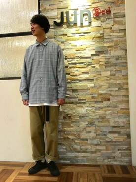 BABAさん(メンズ・177cm)の春コーディネート