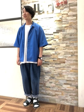 BABAさん（メンズ・177cm）の夏コーディネート