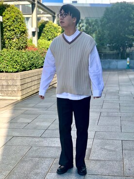 BABAさん(メンズ・177cm)の春コーディネート