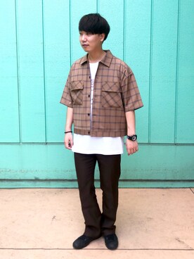 BABAさん（メンズ・177cm）の夏コーディネート
