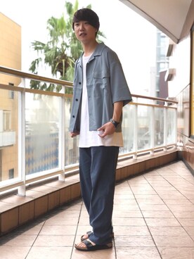 BABAさん（メンズ・177cm）の夏コーディネート
