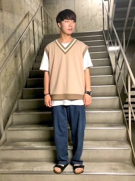 BABAさん（メンズ・177cm）の夏コーディネート