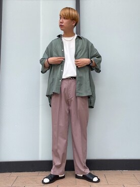 BABAさん（メンズ・177cm）の夏コーディネート