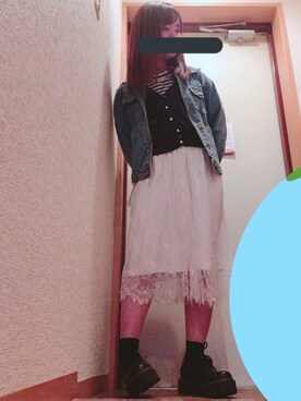 「アイテム（メッセンジャーバッグ）」を使った、Aさん（レディース・149cm・20代）の春コーディネート