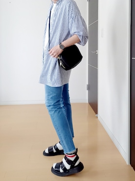 「BalBer（バーベル）のアイテム」を使った、色めがねさん（レディース・167cm）の春コーディネート