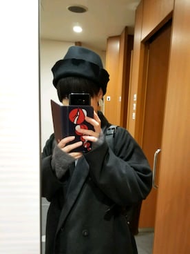 「antiqua」｜「アイテム（その他アウター）」を使った、いぬさん（レディース・158cm）の冬コーディネート