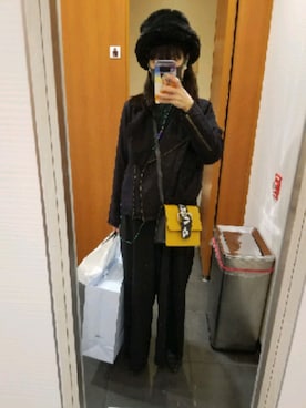「ScoLar（スカラー）のアイテム（ジャケット/アウター）」を使った、いぬさん（レディース・158cm）の秋コーディネート