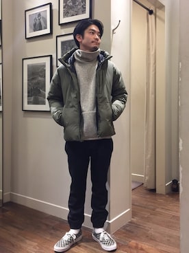 Munehiro Itoさん（メンズ・171cm）の冬コーディネート