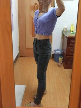 「Mia   （ミア）のアイテム」を使った、cucu4869さん（レディース・157cm）の夏コーディネート