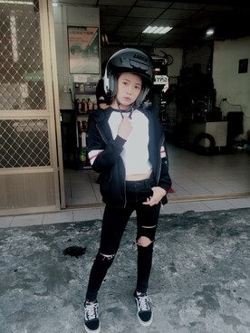 羅萱さんのコーディネート