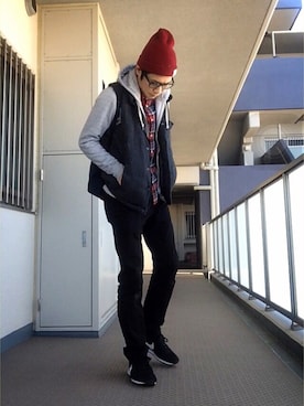 naoyaさん(メンズ・173cm)の春コーディネート