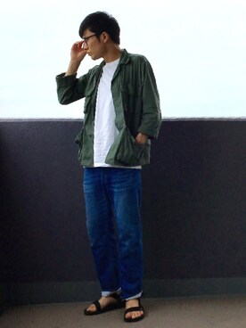 naoyaさん（メンズ・173cm）の夏コーディネート