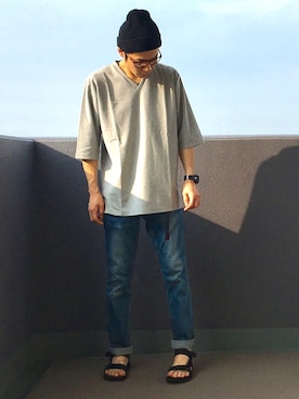 naoyaさん（メンズ・173cm）の夏コーディネート