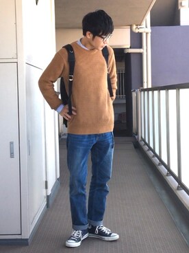 の慈悲で 忘れっぽい 条約 茶色 の セーター コーデ メンズ Fujimori Jibika Jp