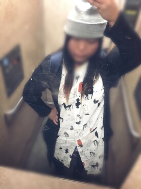 「MONKI」｜Miyu  さん（レディース・156cm）の春コーディネート