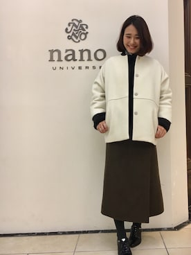 nano・universe 難波 STAFFさんのコーディネート