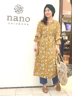 nano・universe 難波 STAFFさんのコーディネート
