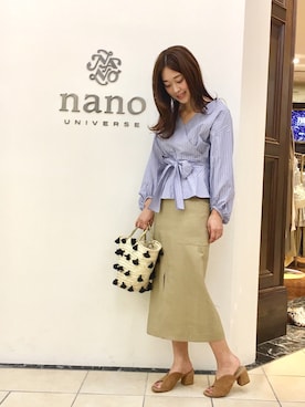 nano・universe 難波 STAFFさんのコーディネート
