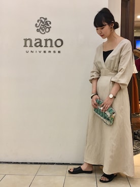 nano・universe 難波 STAFFさんのコーディネート