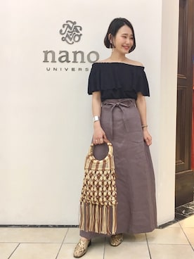 nano・universe 難波 STAFFさんのコーディネート