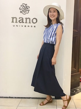 nano・universe 難波 STAFFさんのコーディネート
