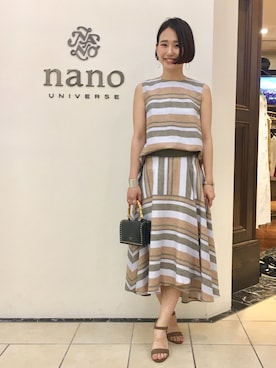 nano・universe 難波 STAFFさんのコーディネート