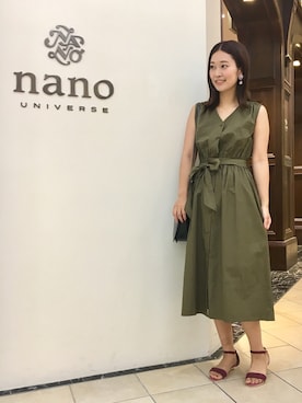 nano・universe 難波 STAFFさんのコーディネート