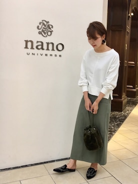 nano・universe 難波 STAFFさんのコーディネート