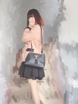 「Wonder Rocket（ワンダーロケット）のアイテム」を使った、ももさん（レディース・159cm）の春コーディネート