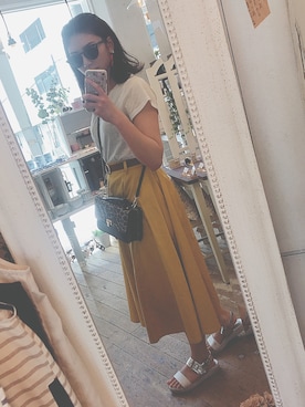 aさん（レディース・158cm）の春コーディネート