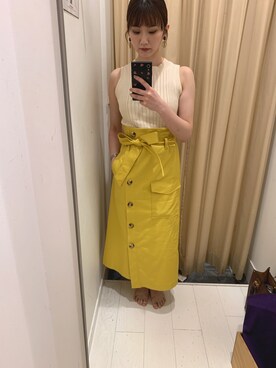 aさん（レディース・158cm）の夏コーディネート