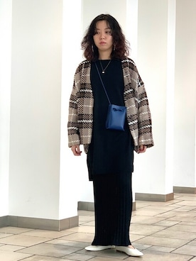 豊川さん（レディース・155cm）の秋コーディネート