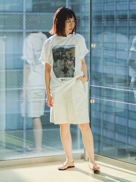 「SHIPS Days（シップスデイズ）のアイテム」を使った、豊川さん（レディース・155cm）の秋コーディネート